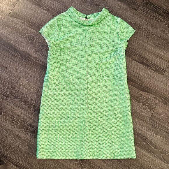Sara Campbell Lime Green Dress - Picture 1 of 5